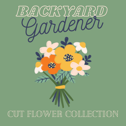 Backyard Gardener Cut Flower Collection: Warm-Toned Colors (LOCAL PICKUP ONLY)