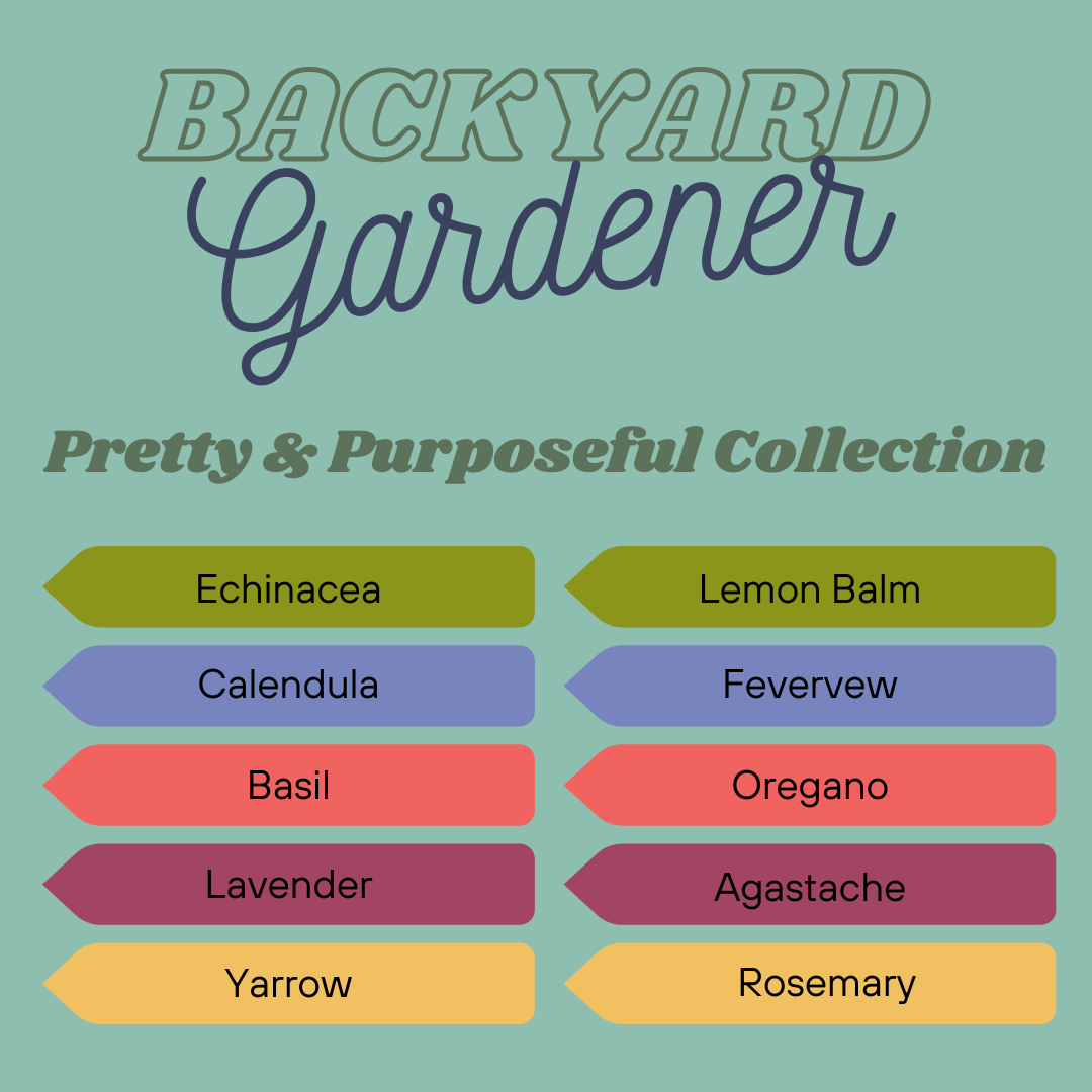 Backyard Gardener Cut Flower Collection: Pretty & Purposeful (LOCAL PICKUP ONLY)