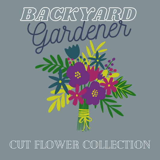 Backyard Gardener Cut Flower Collection: Cool-Toned Colors (LOCAL PICKUP ONLY)